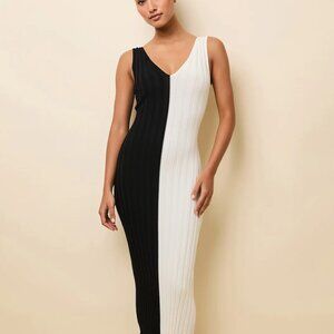 Solid & Stripe Aubrey Dress Noir / Brule NWT